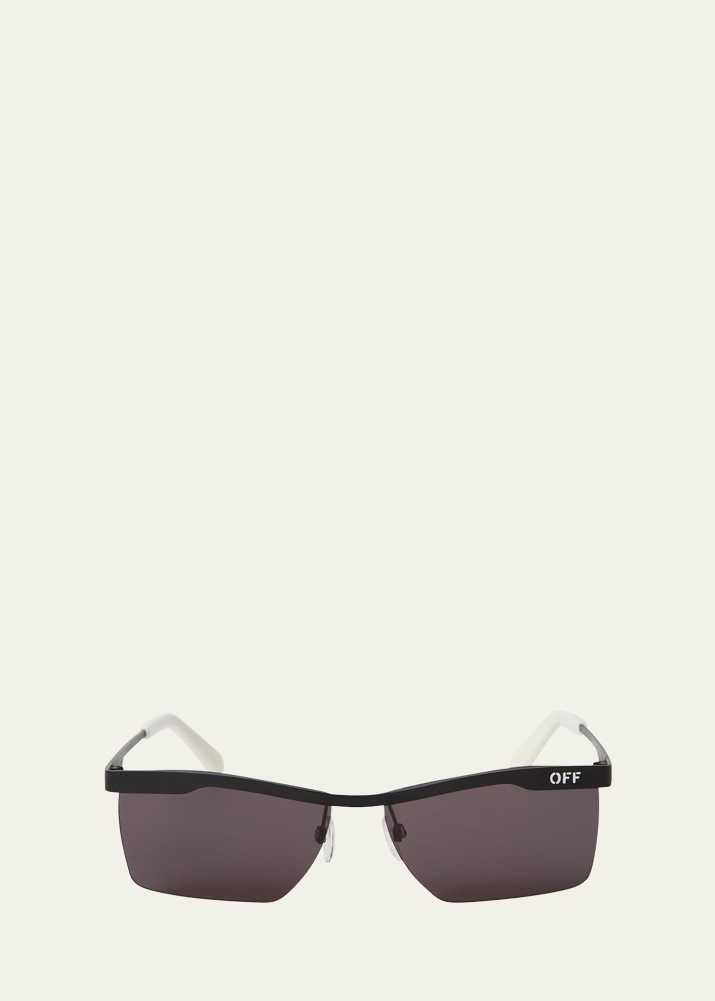 Mens Rimini Metal Rectangle Sunglasses Product Image