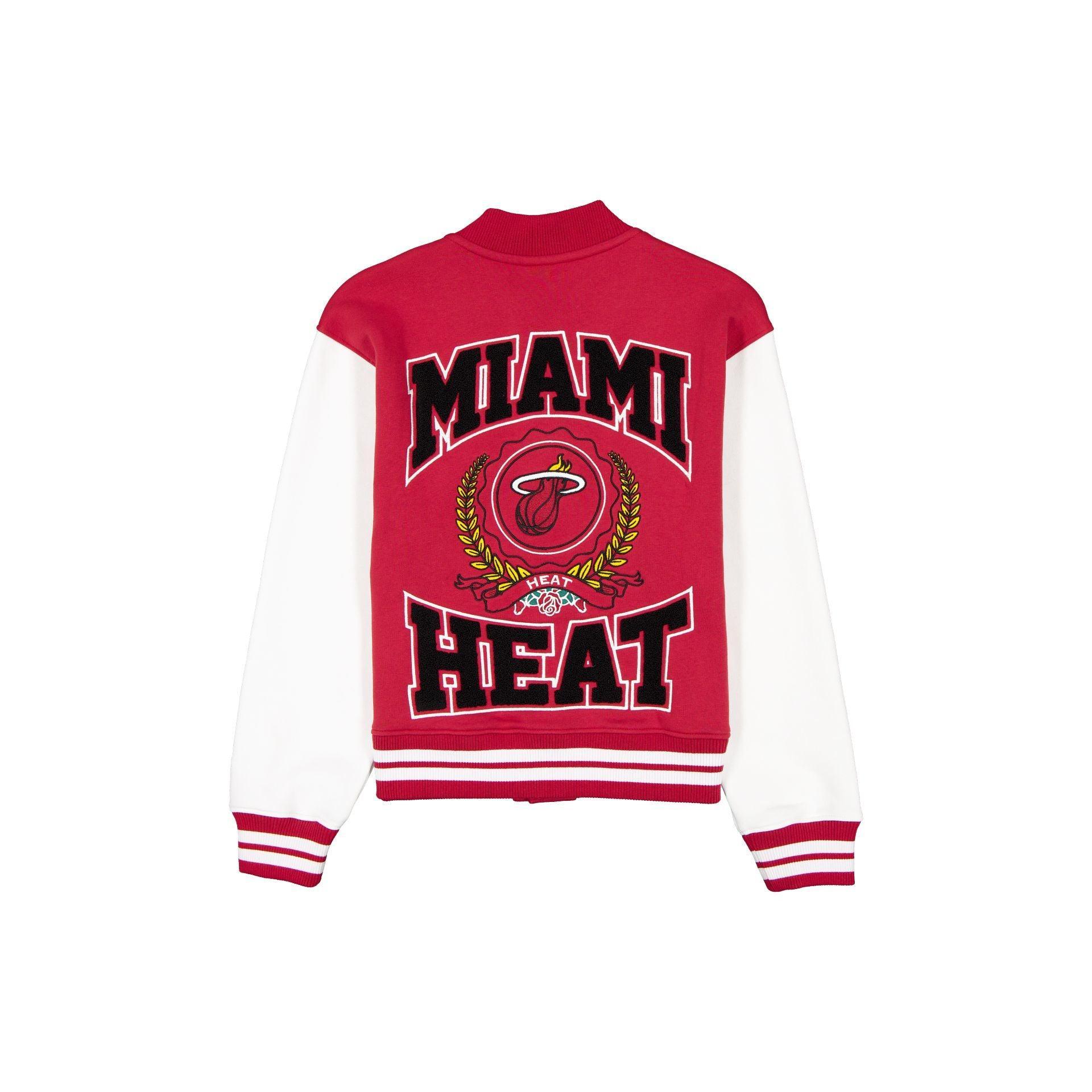 Miami Heat Throwback Prep Women's Jacket Female Product Image
