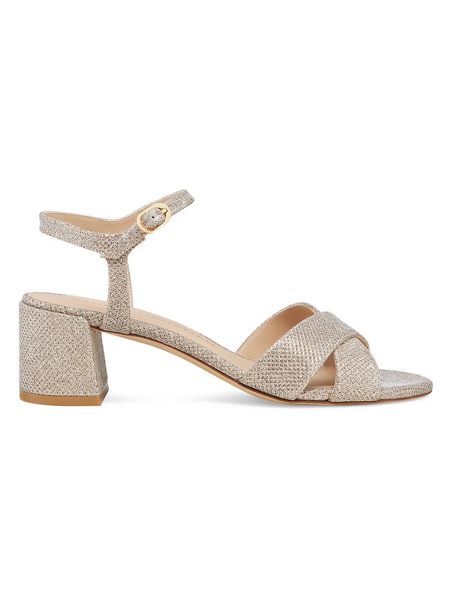 Stuart Weitzman Womens Dayna Block 50 High Heel Sandals Product Image