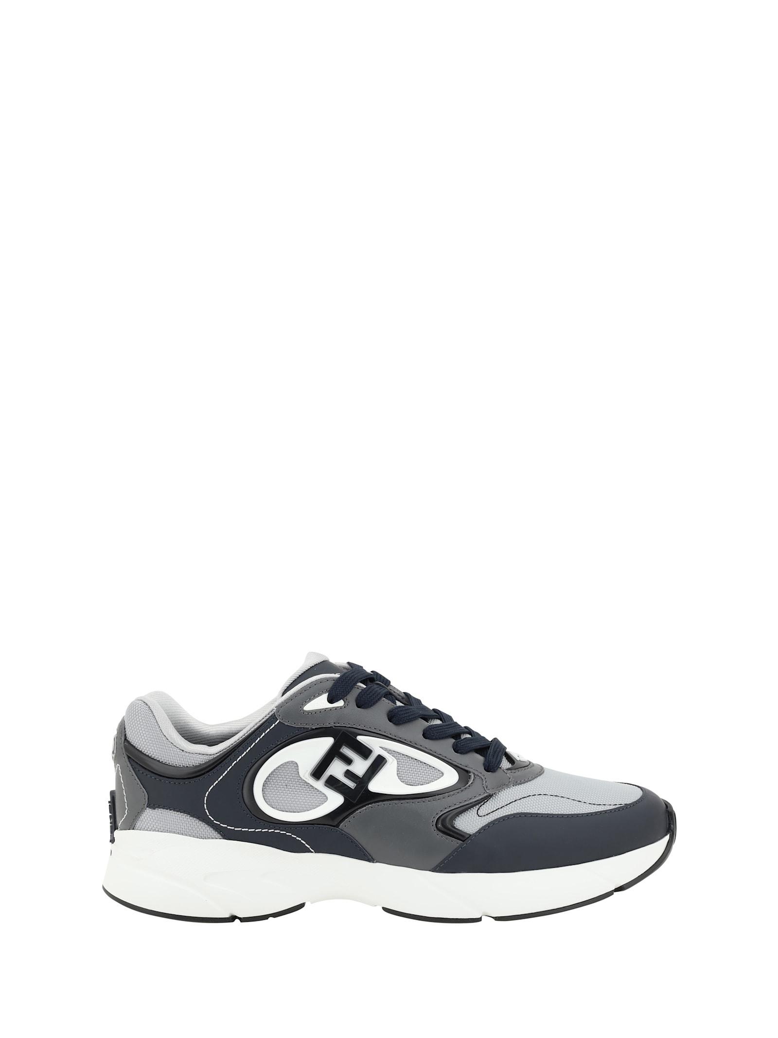 FENDI Sneakers In Gray Product Image