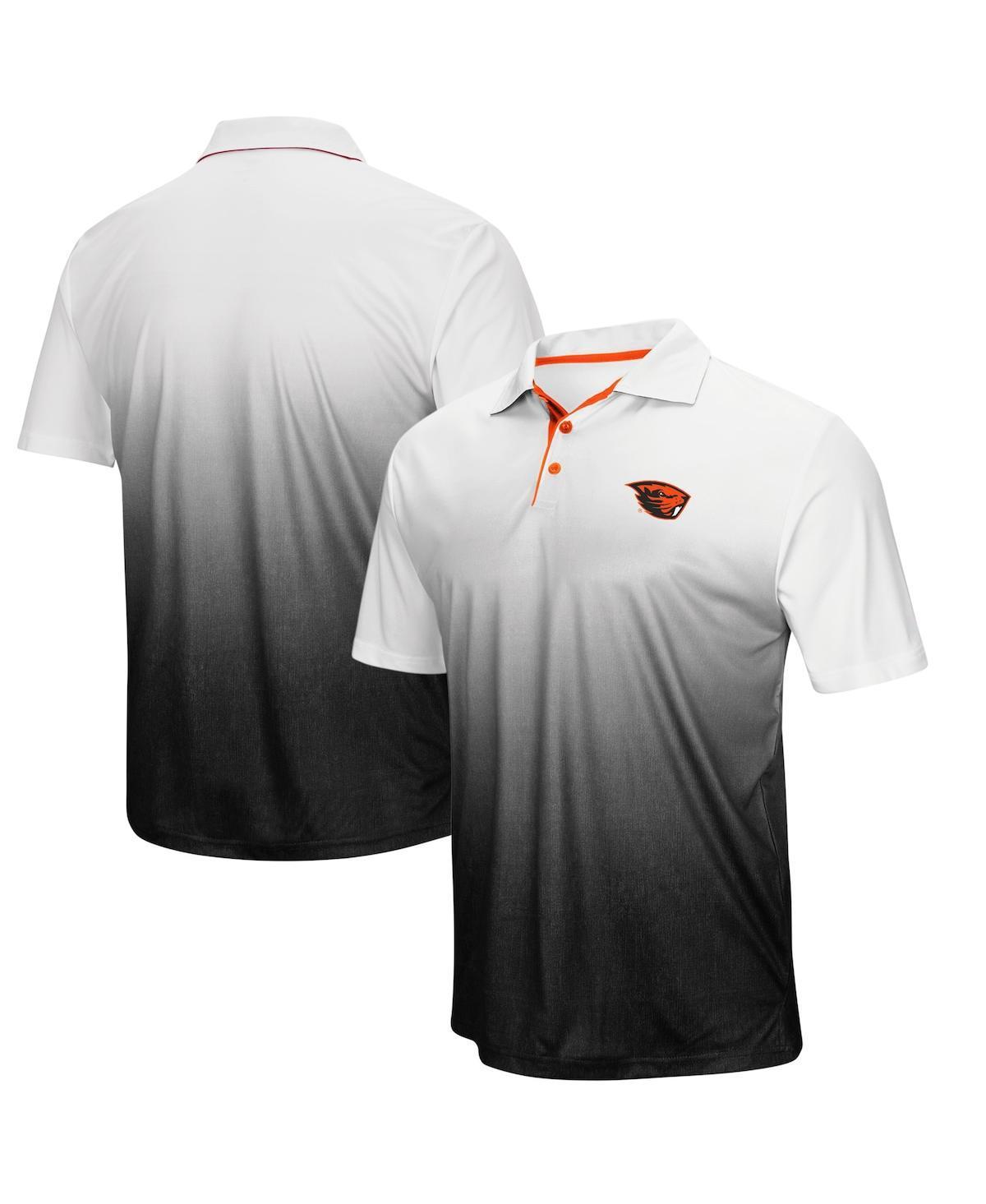 Mens Colosseum Gray Oregon State Beavers Magic Team Logo Polo Product Image