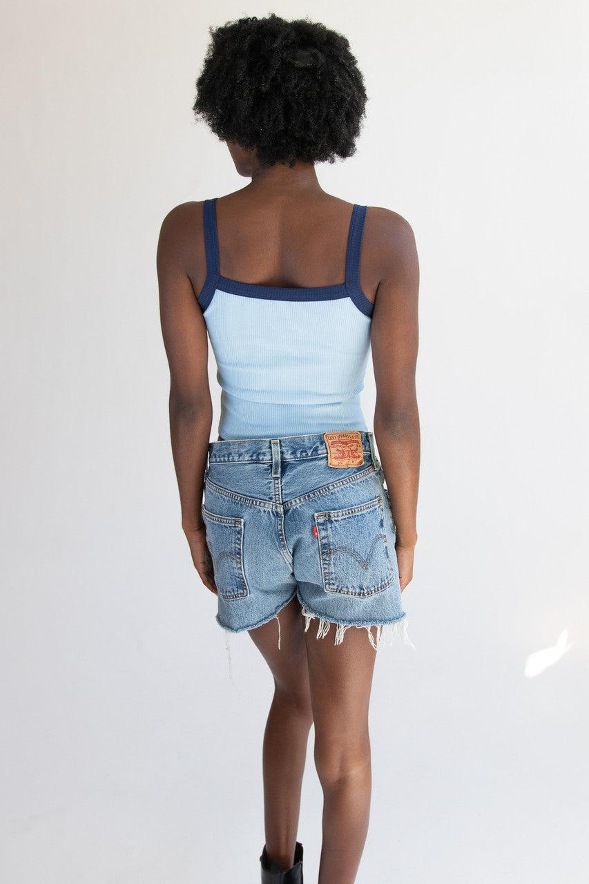 Contrast Trim Tank Top Product Image