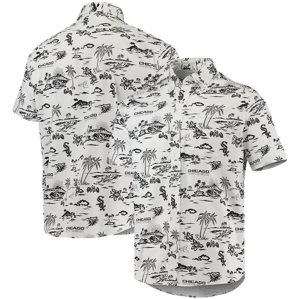 Men's Reyn Spooner White Chicago White Sox Kekai Performance Button-Up Shirt, Size: Medium Product Image