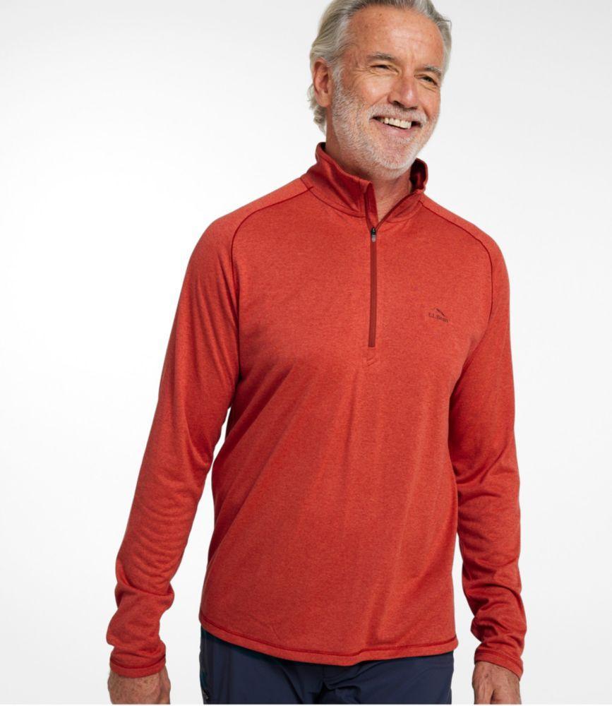 Men's Bean's Access Trail Tee, Quarter-Zip Product Image