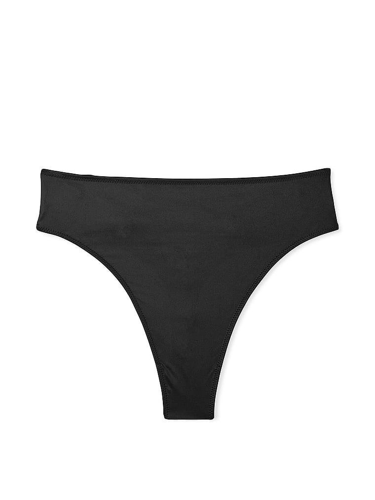 Smooth High-Waist Strappy-Back Thong Panty Product Image