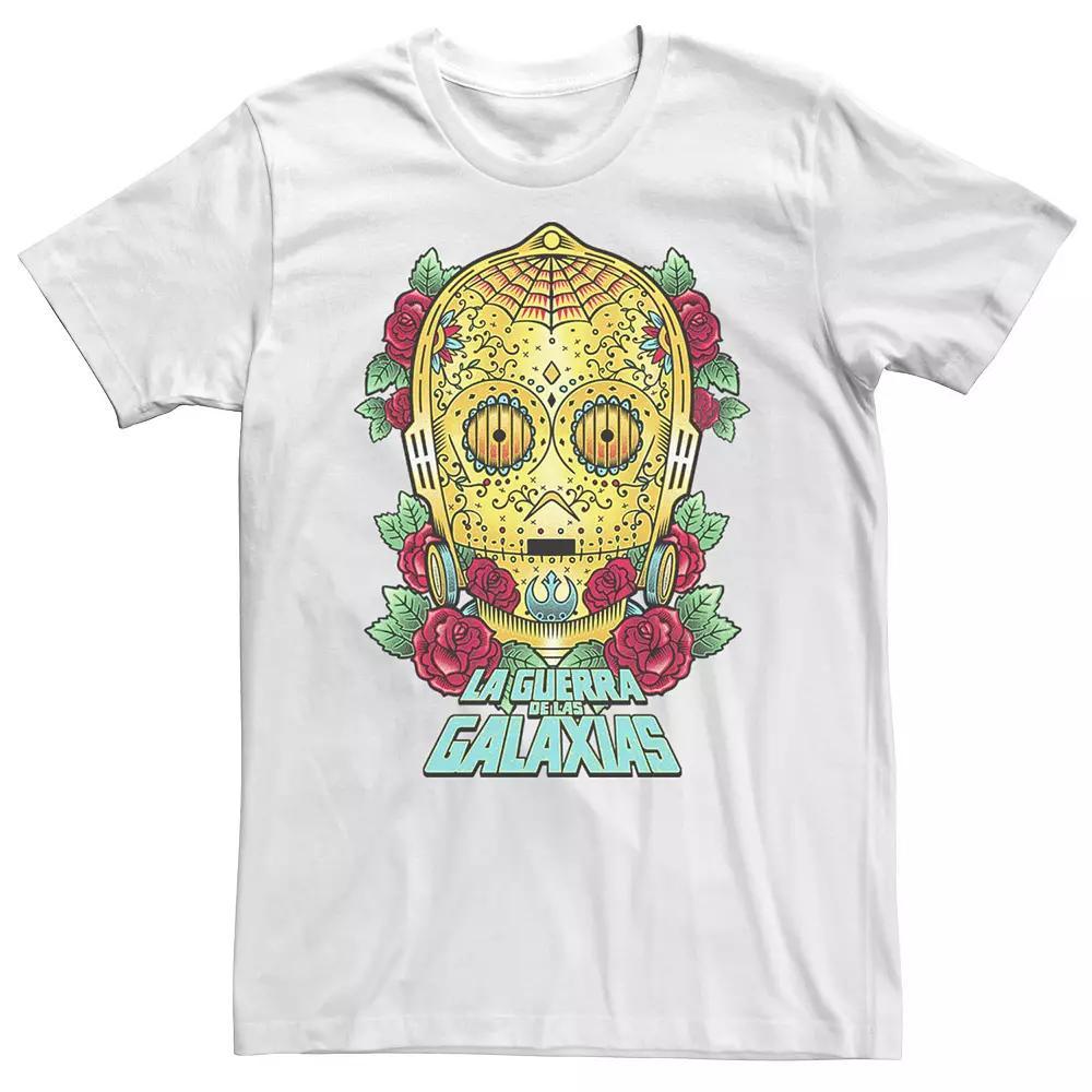 Men's Star Wars La Guerra De Las Galaxias Portrait Tee,  Product Image