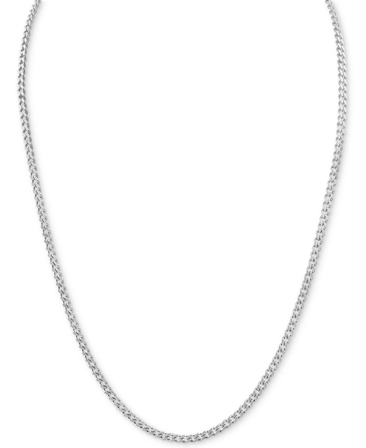 Esquire Mens Jewelry Curb Link 24 Chain Necklace, Created for Macys Product Image