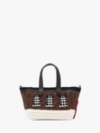 MINI BELT TOTE BAG - 'HOUSE' SHOULDER BAG in brown | JW Anderson US  Product Image