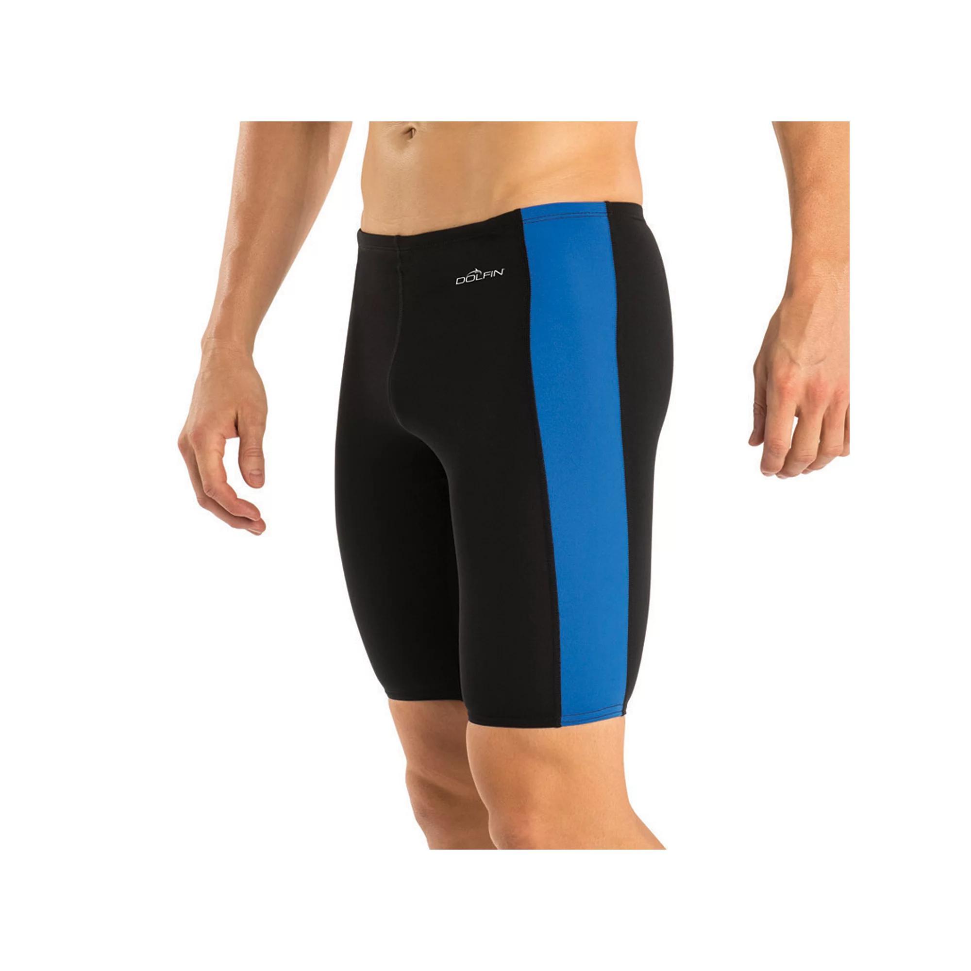 Men's Dolfin Colorblock Panel Jammer Swimsuit,  Product Image