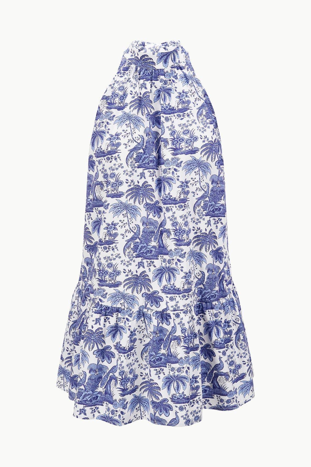 MINI MARLOWE DRESS | BLUE TOILE Product Image