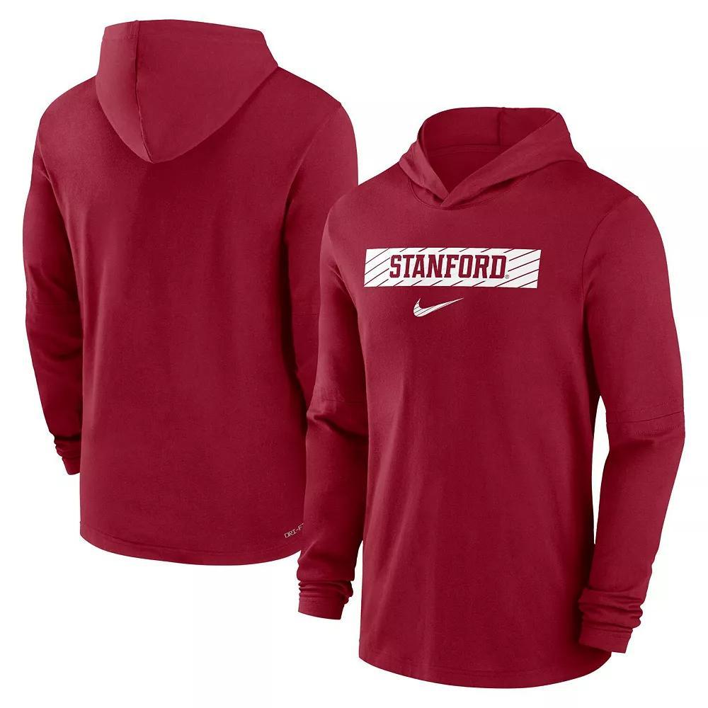 Men's Nike Purple LSU Tigers Sideline Hoodie Performance Long Sleeve T-Shirt,  Product Image