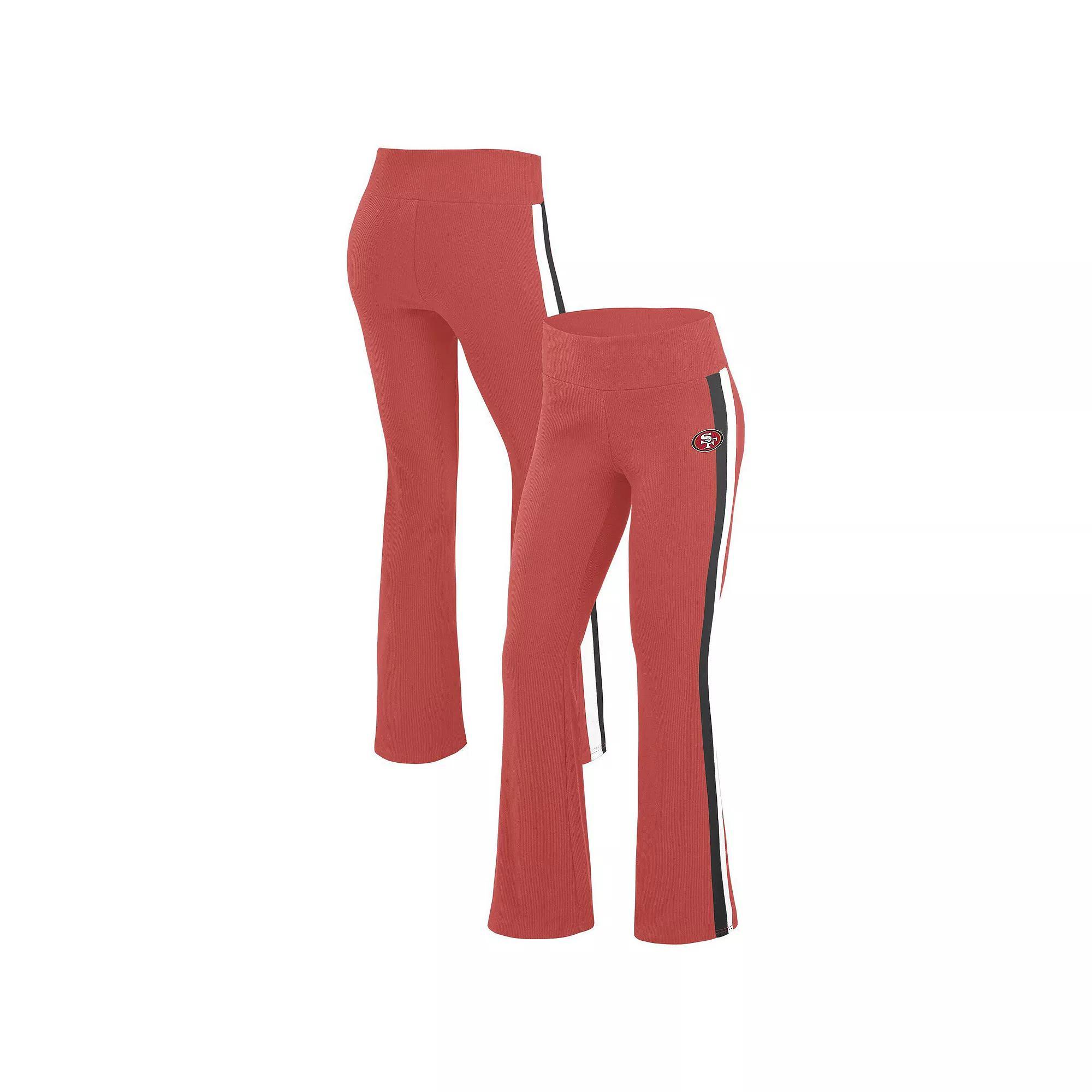 Women's WEAR by Erin Andrews Scarlet San Francisco 49ers Yoga Pants,  Product Image
