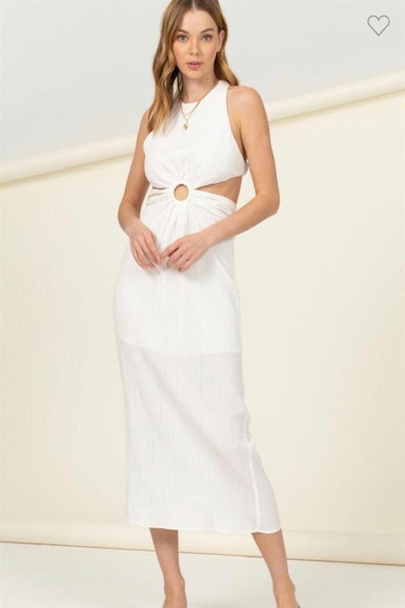 Cutout Midi Dress Product Image