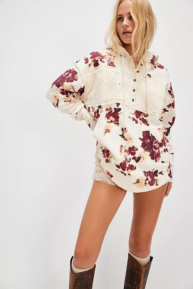 Bali Bring Me Roses Sherpa Pullover Product Image