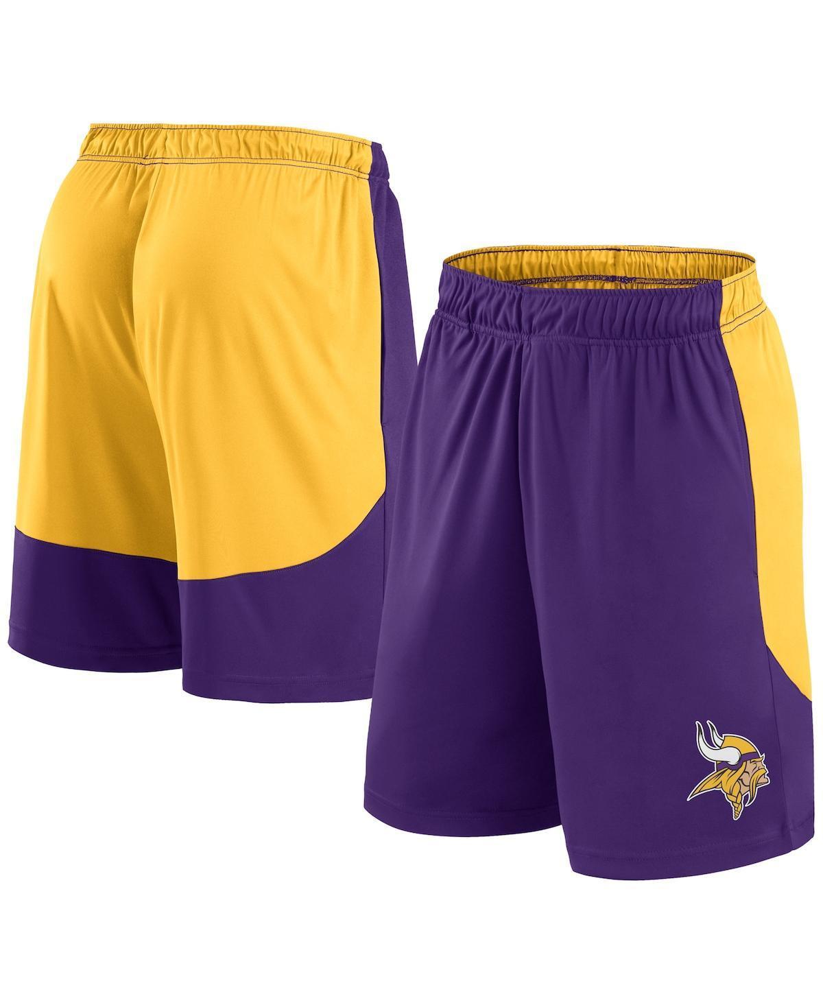 Mens Fanatics /Gold Minnesota Vikings Go Hard Shorts Product Image