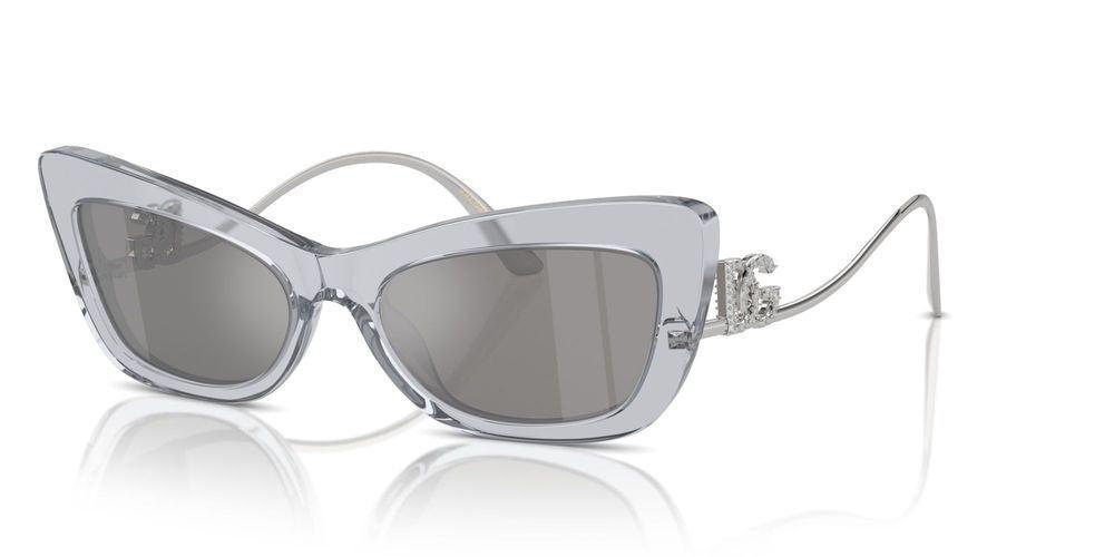 DOLCE & GABBANA Dolce&gabbana Woman Sunglass Dg4467b In Light Grey Mirror Silver Product Image