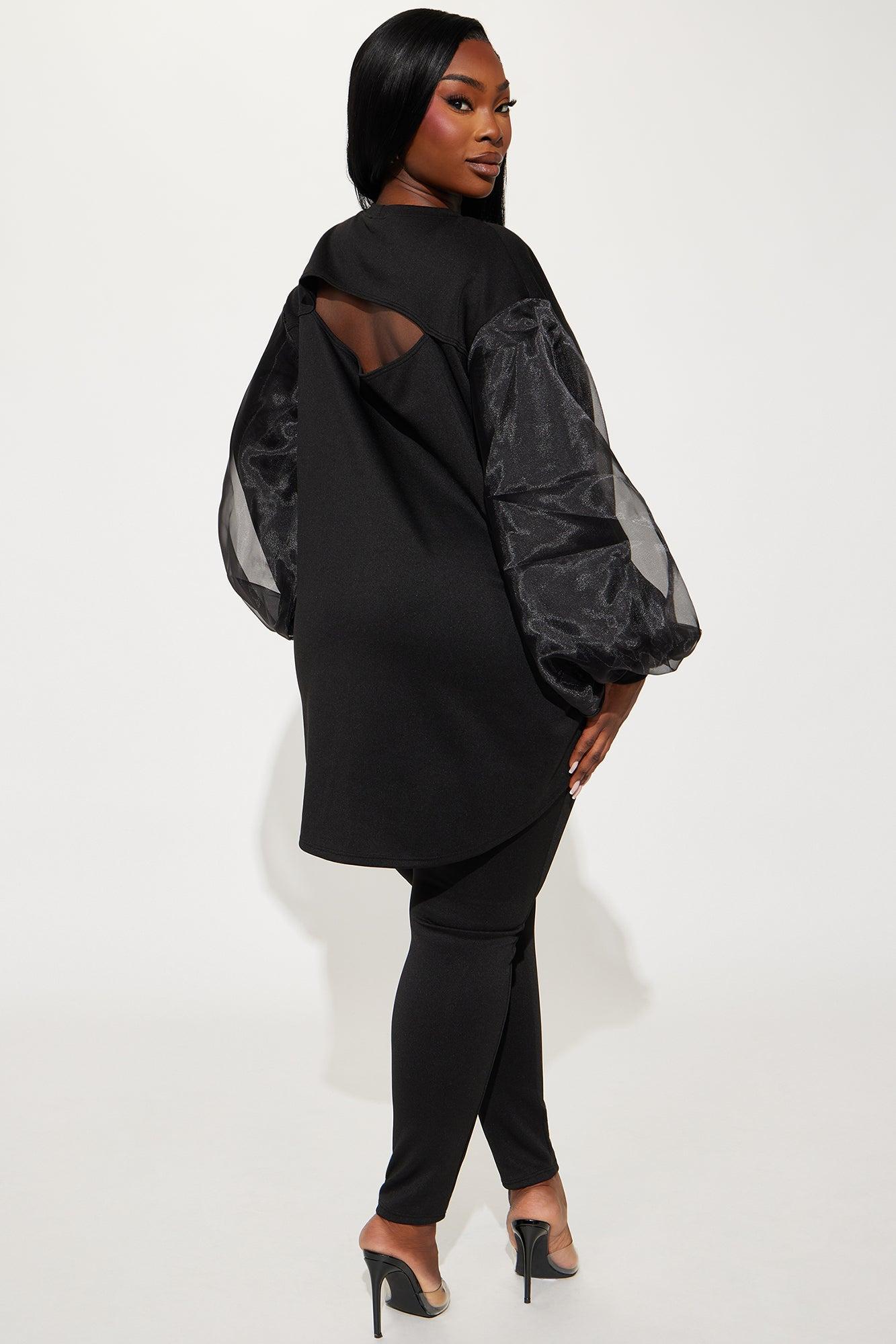 Farrah Pant Set - Black Product Image