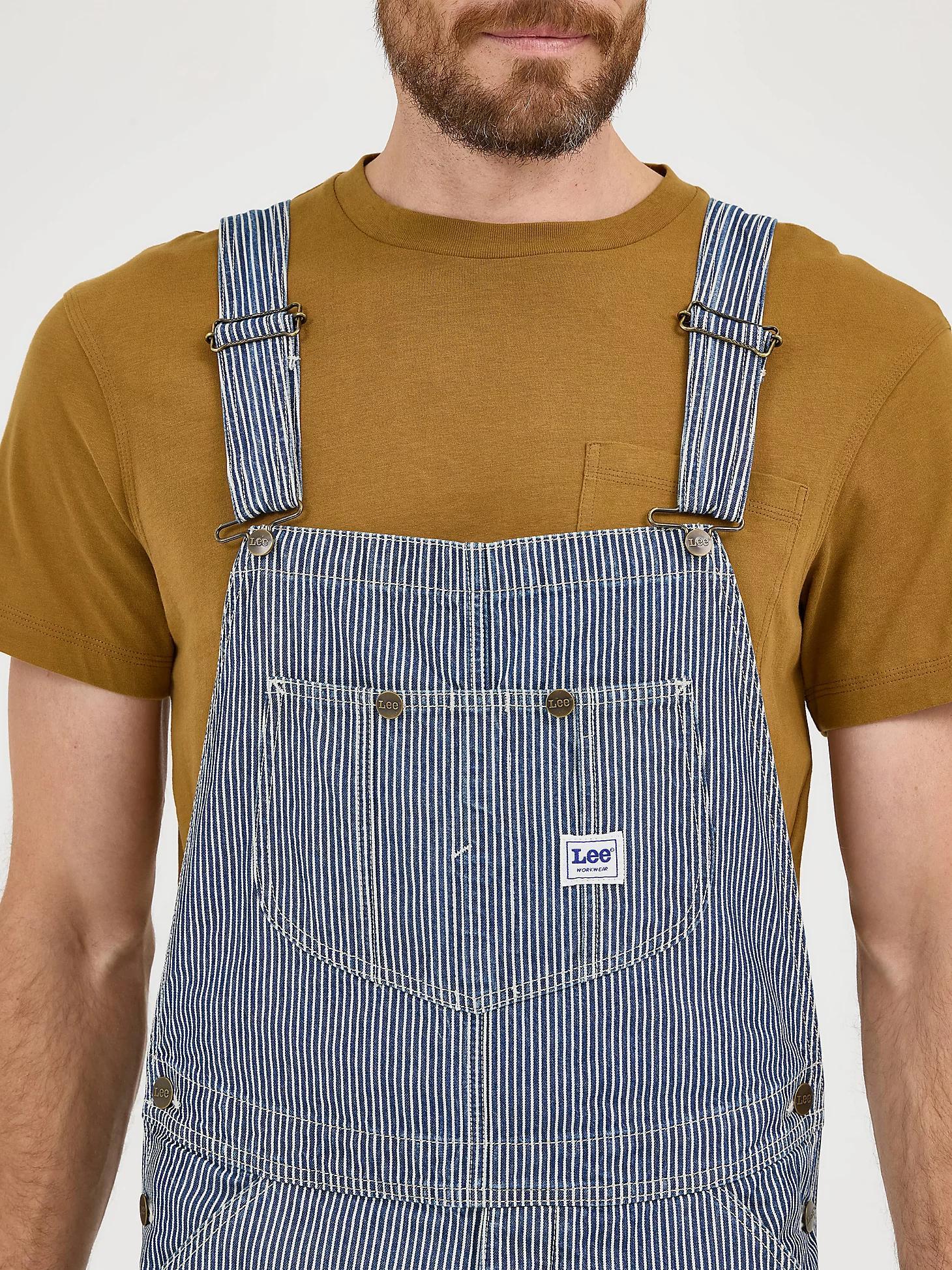 Men's Railroad Stripe Workwear Bib Overall | Men's Union-Alls & Overalls | Lee® Product Image