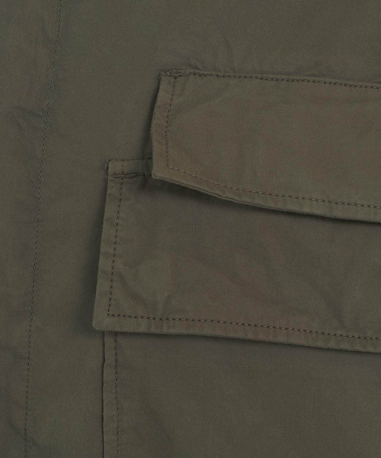 Overshirt in gabardine Product Image