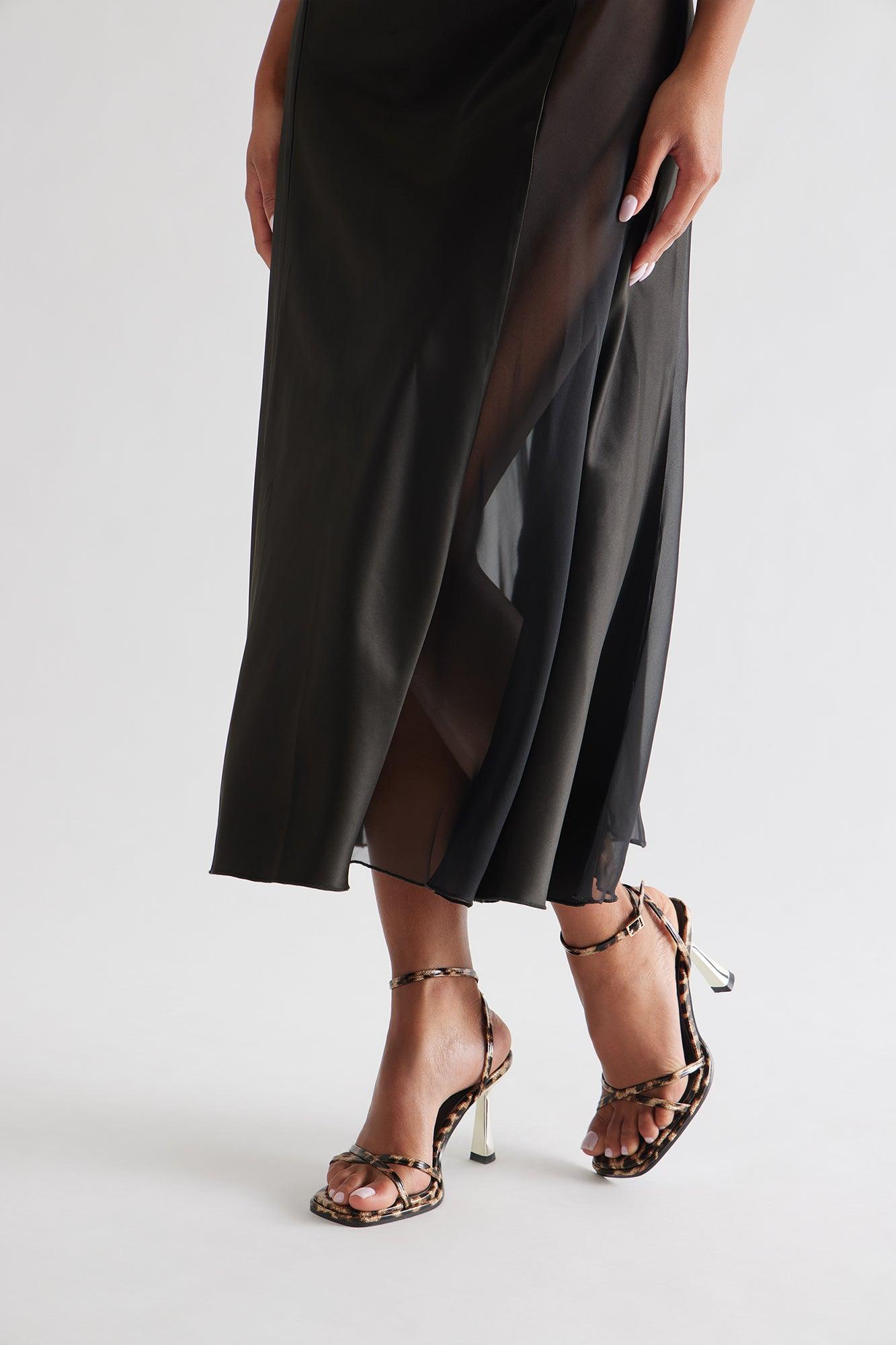 Demure Patent Heels - Leopard Female Product Image