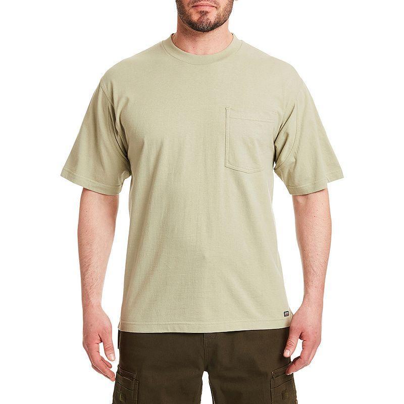 Mens Smiths Workwear Extended-Tail Cotton Crewneck Tee Product Image