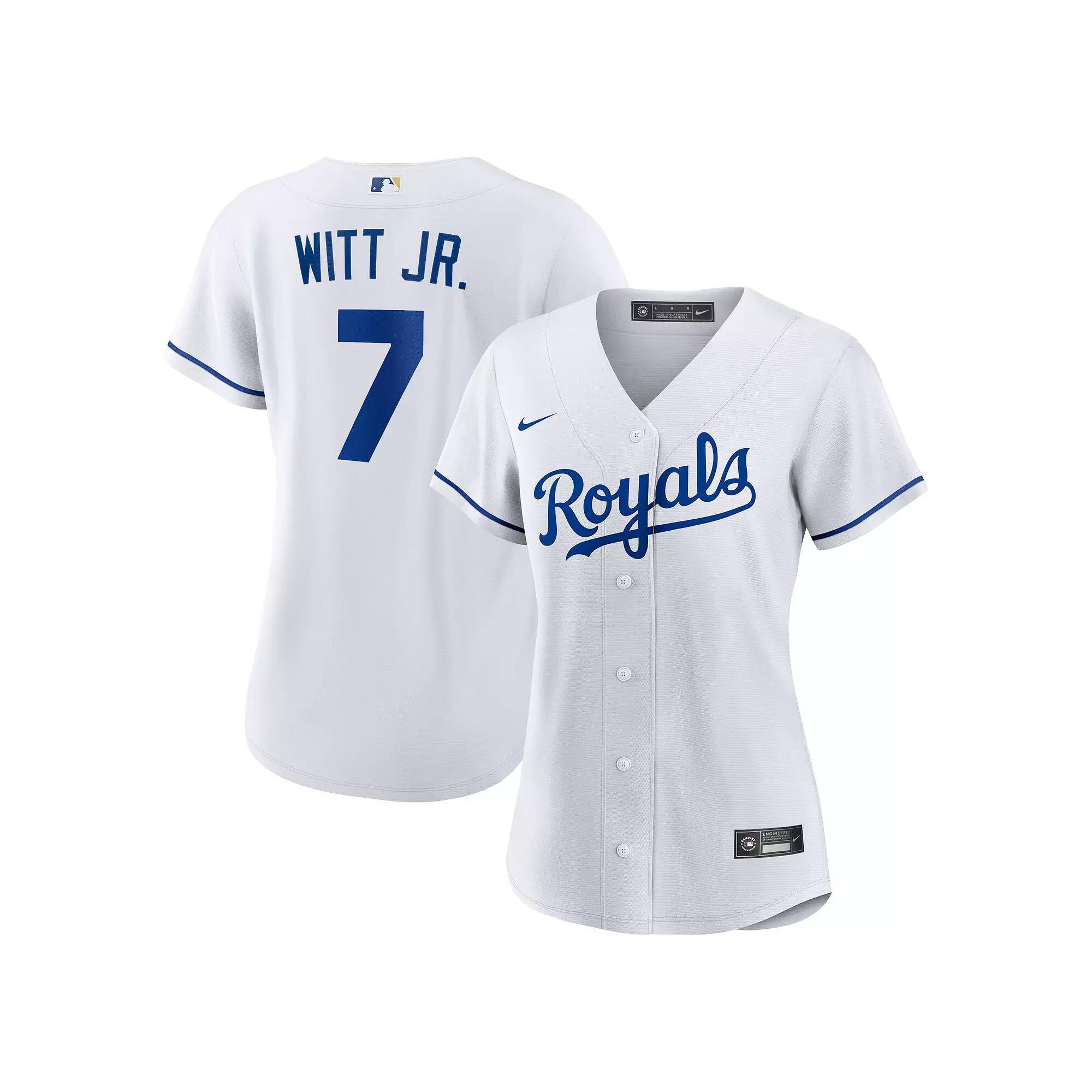 Women's Nike Bobby Witt Jr. White Kansas City Royals Home Replica Player Jersey,  Product Image