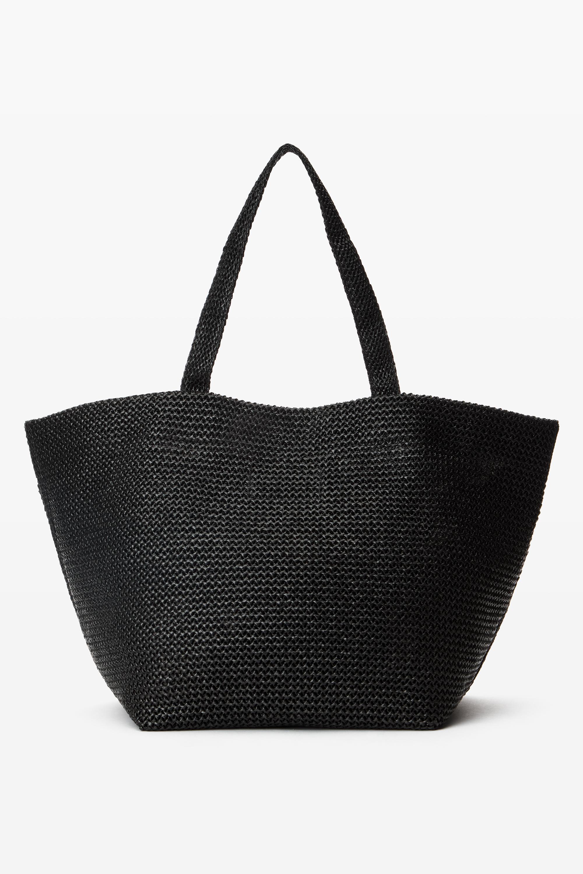 Punch Xl Tote Bag In Raffia Product Image