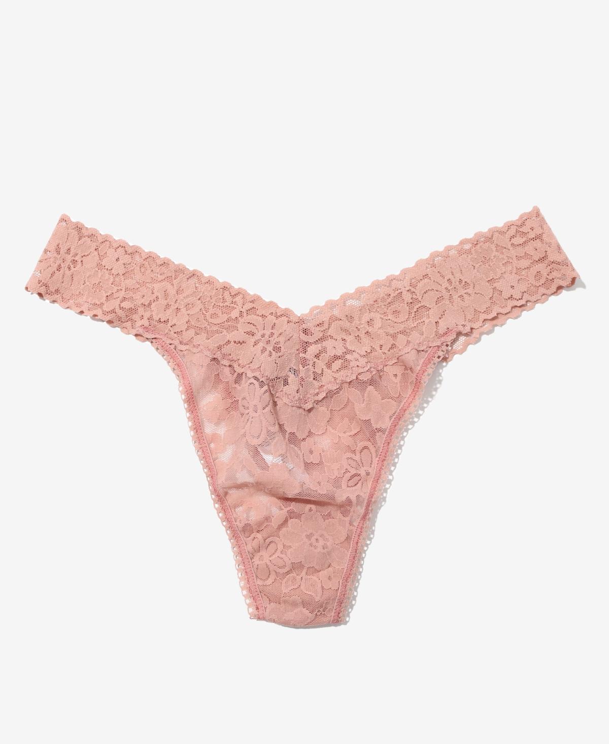 Signature Lace Original Rise Thong Product Image