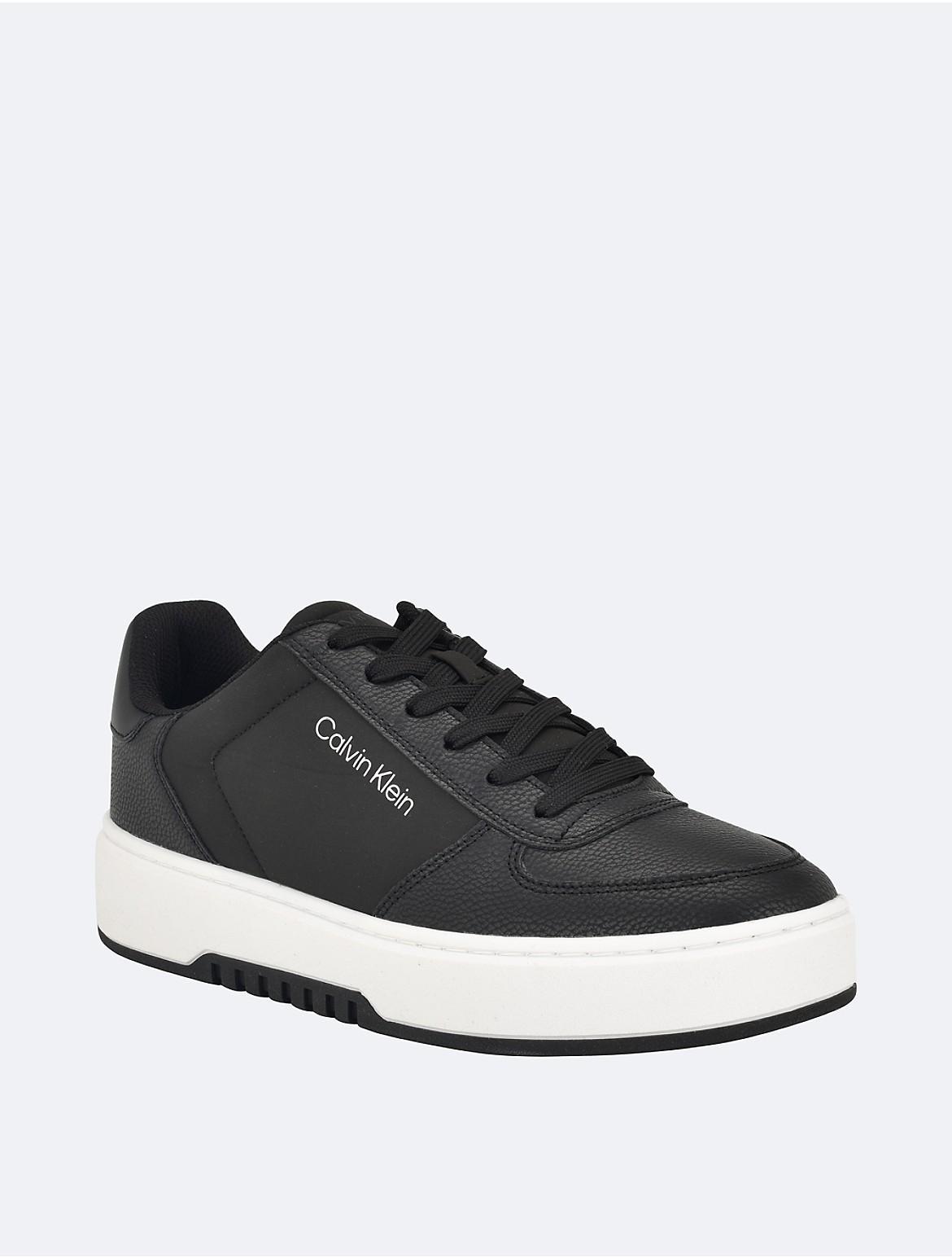 Calvin Klein Mens Kiko Lace-Up Casual Sneakers Product Image