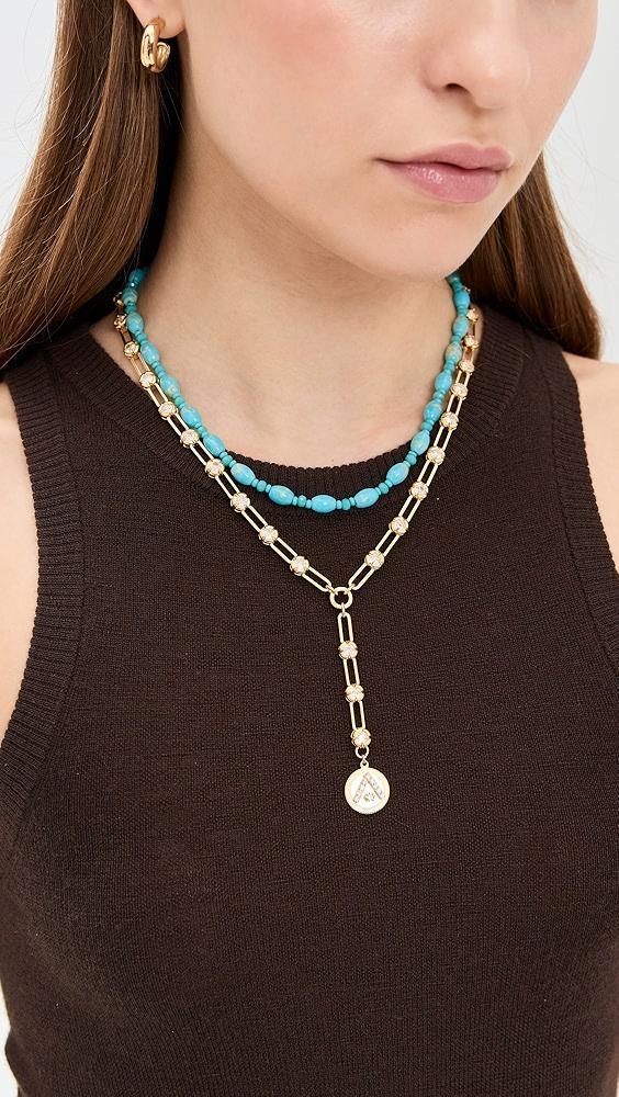 Elizabeth Cole Laurel Layers Necklace | Shopbop Product Image