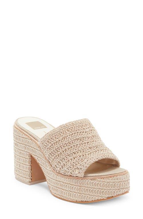 Dolce Vita Ladin-025 (Dove Woven) Women's Sandals Product Image