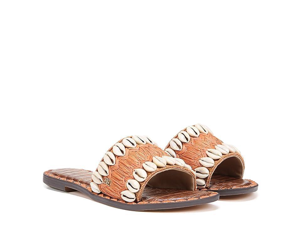 Womens Gale Shell-Embellished Slides Product Image