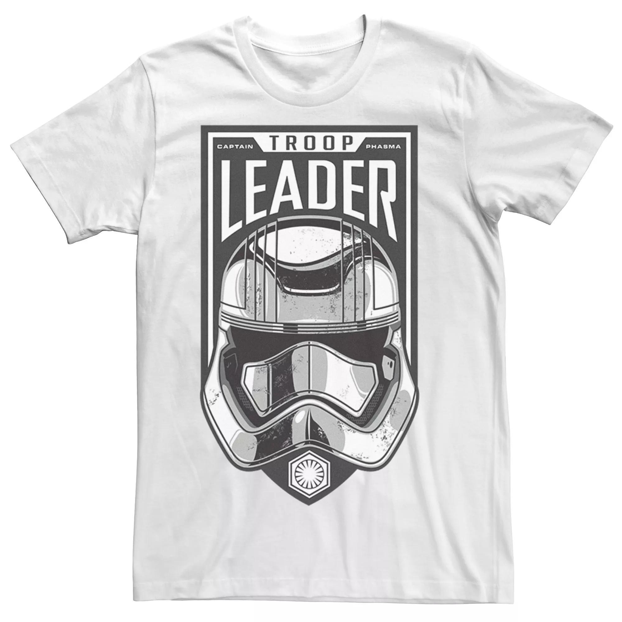 Men's Star Wars Stormtrooper Leader Poster Tee, Size: Small, White Product Image