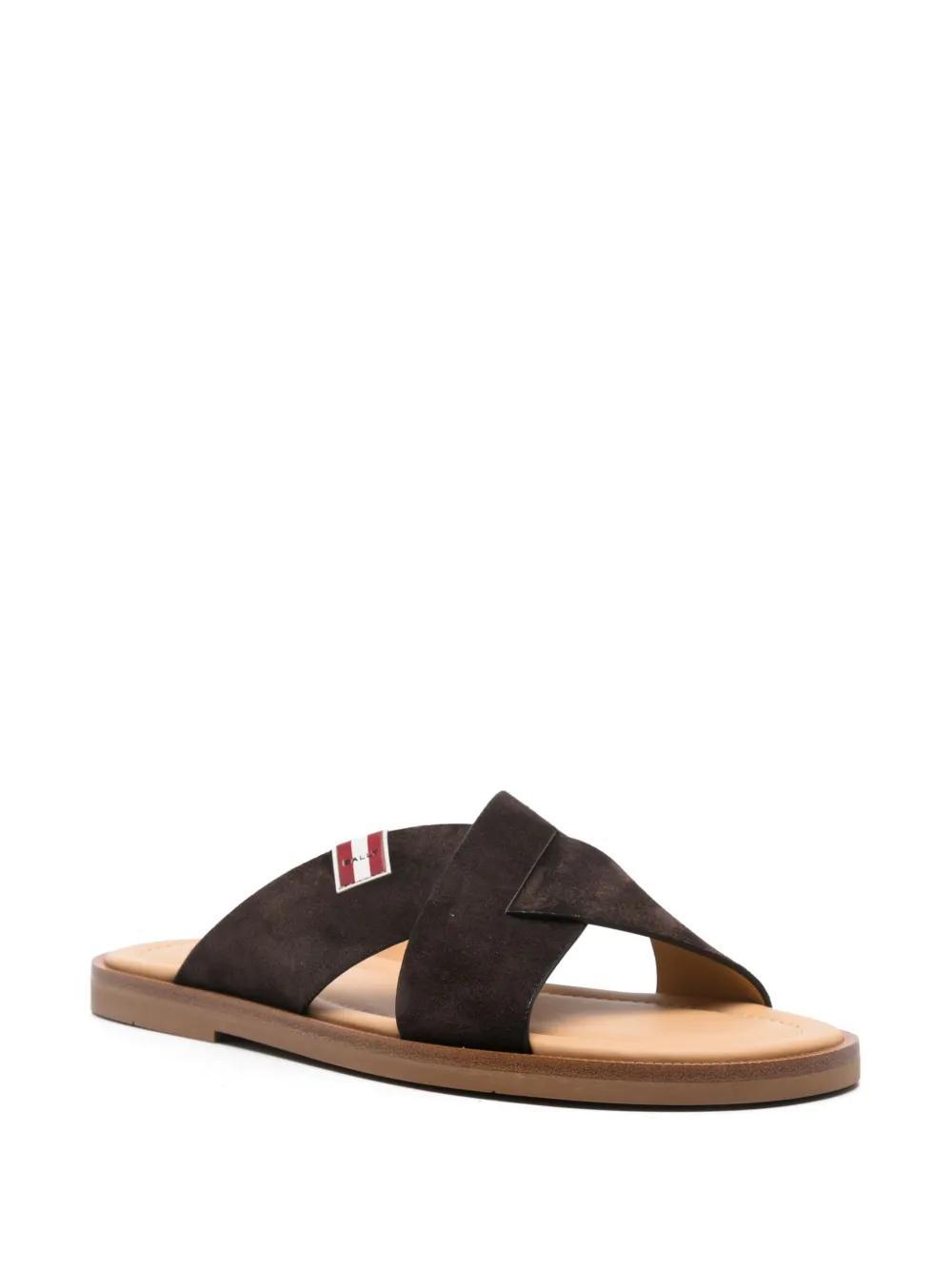 leather slides Product Image