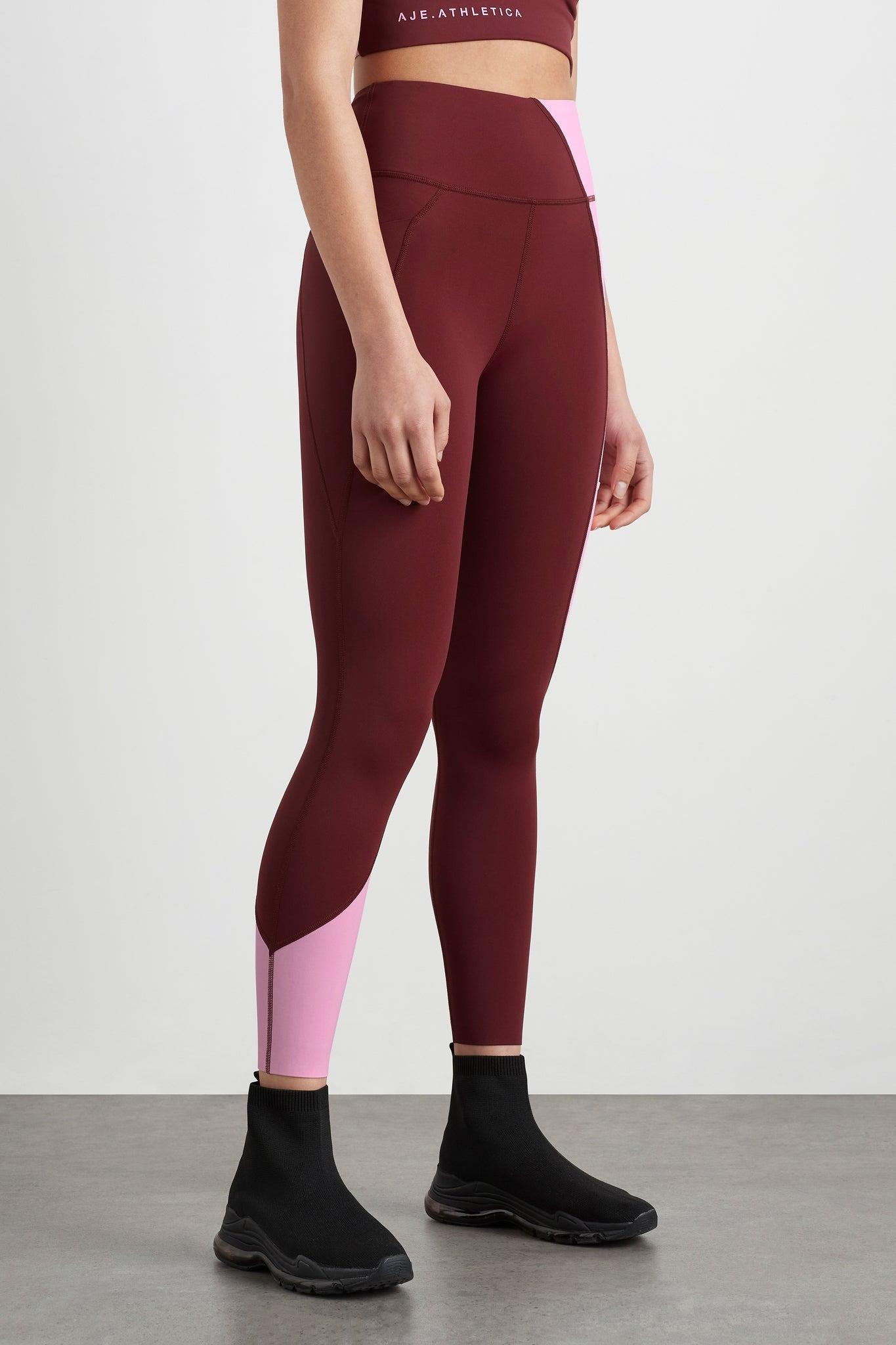 High Rise Colour Block 7/8 Legging 226 Product Image