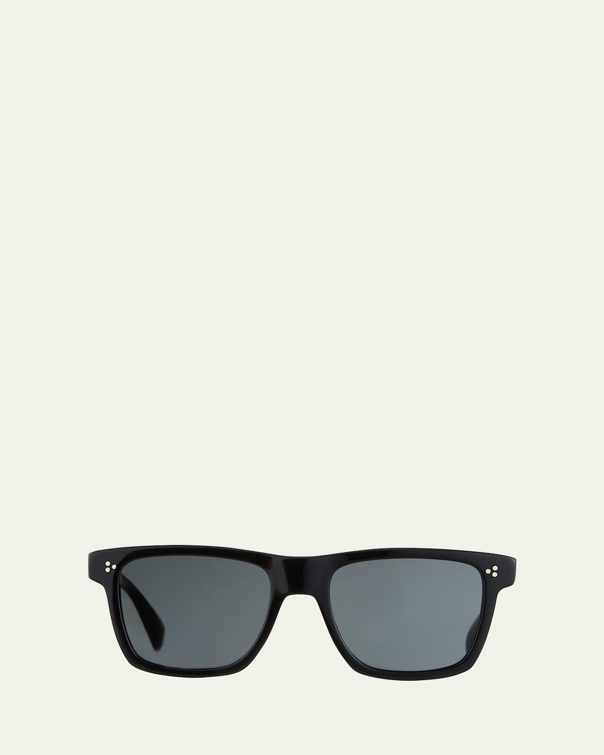 Mens Casian Acetate Rectangle Sunglasses Product Image