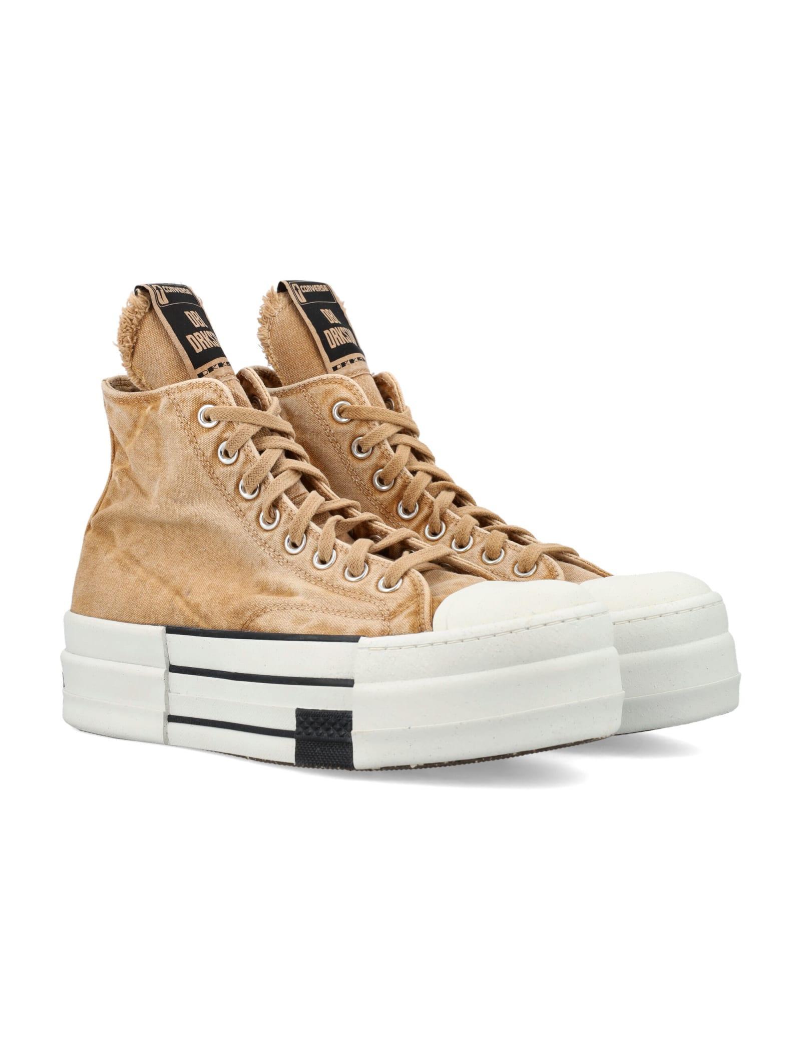 RICK OWENS X Converse Drkshdw Drkstar Hi Sneaker In Blonde Product Image