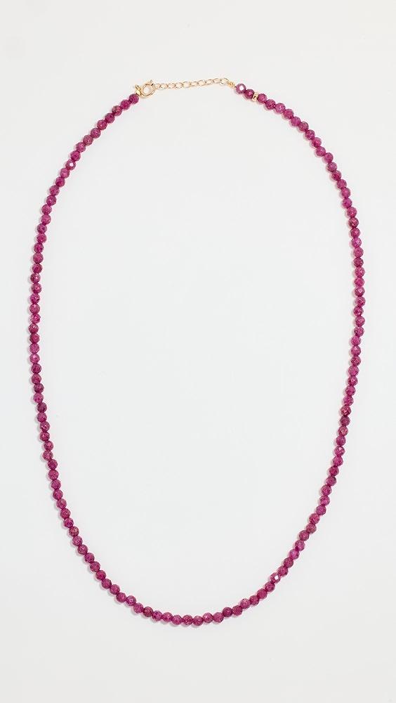 JIA JIA July Ruby Beaded Necklace | Shopbop Product Image