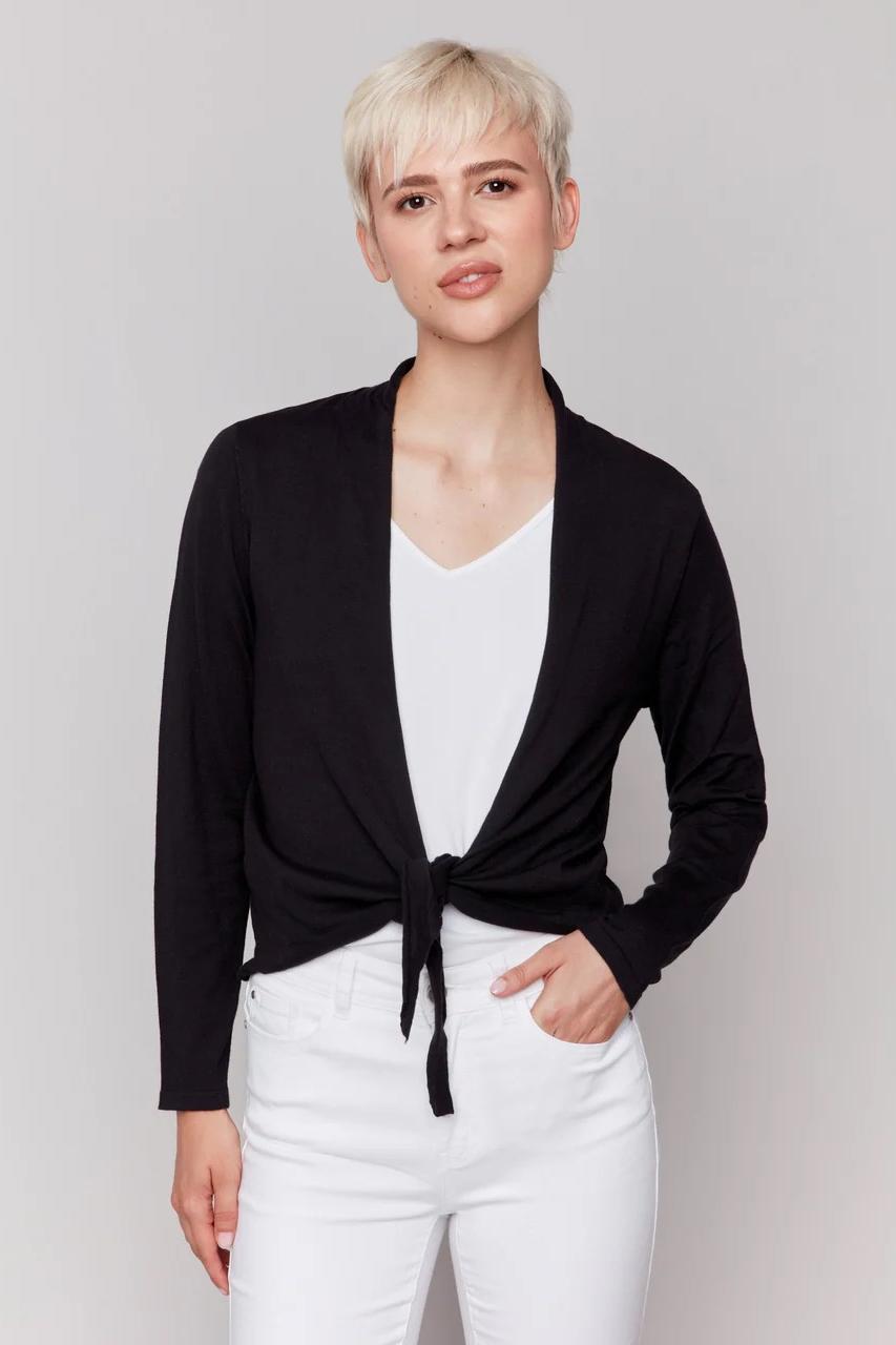 Tie Front Bolero Product Image
