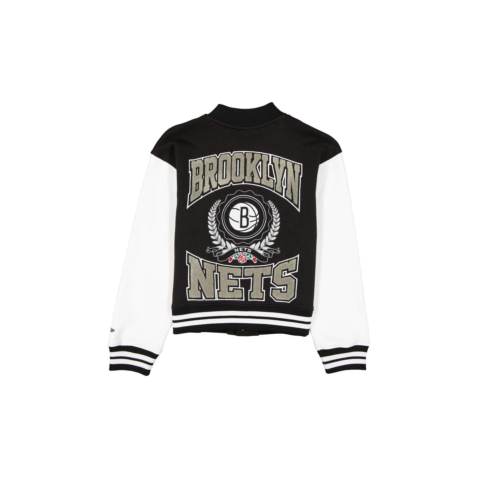 Brooklyn Nets Throwback Prep Women's Jacket Female Product Image