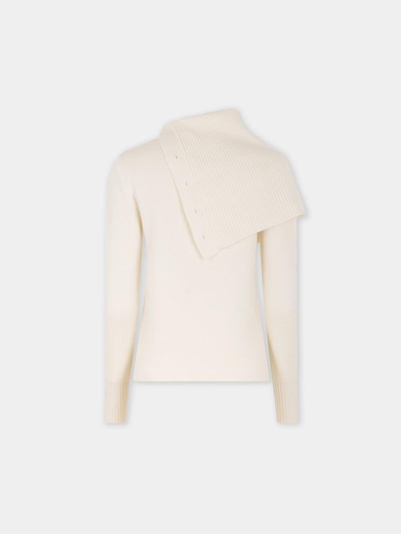 OFF WHITE SWEATER IN WOOL Product Image