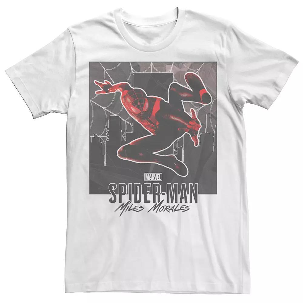 Men's Marvel Spider-Man Miles Morales Action Portrait Tee,  Product Image