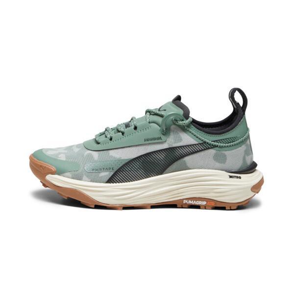 PUMA SEASONS Voyage NITROâ¢ 3 Women's Running Shoes in Eucalyptus/Alpine Snow/Black Product Image