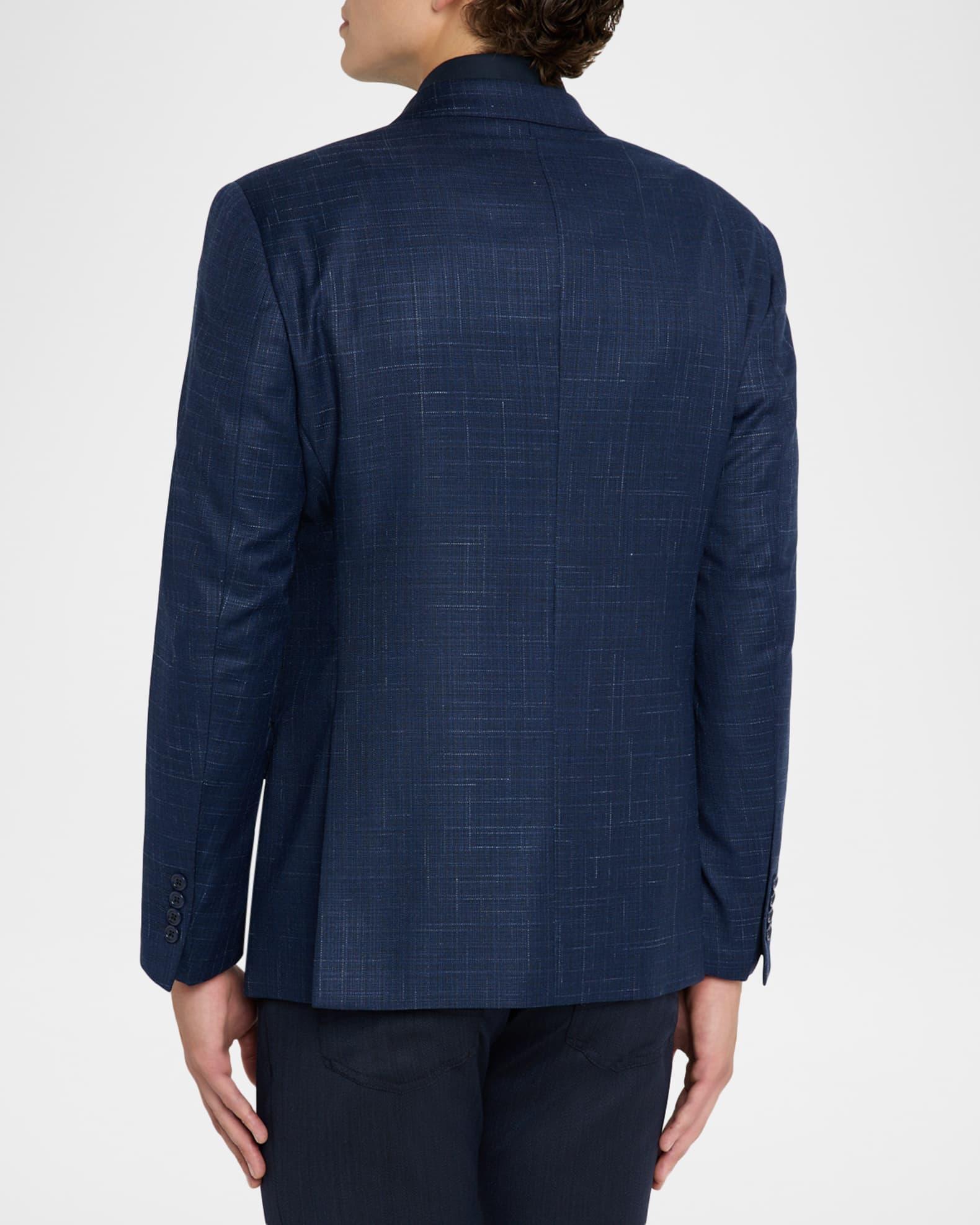 Men's  G Line Melange Notch Lapel Sport Coat Product Image