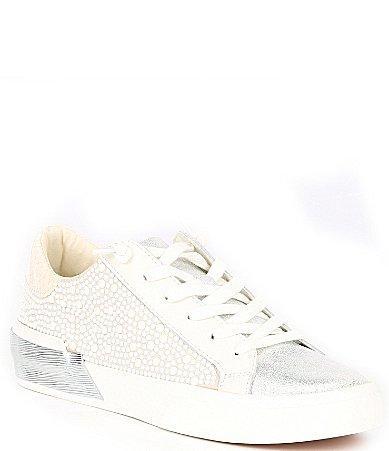 Dolce Vita Zina Pearl Leather Sneakers Product Image