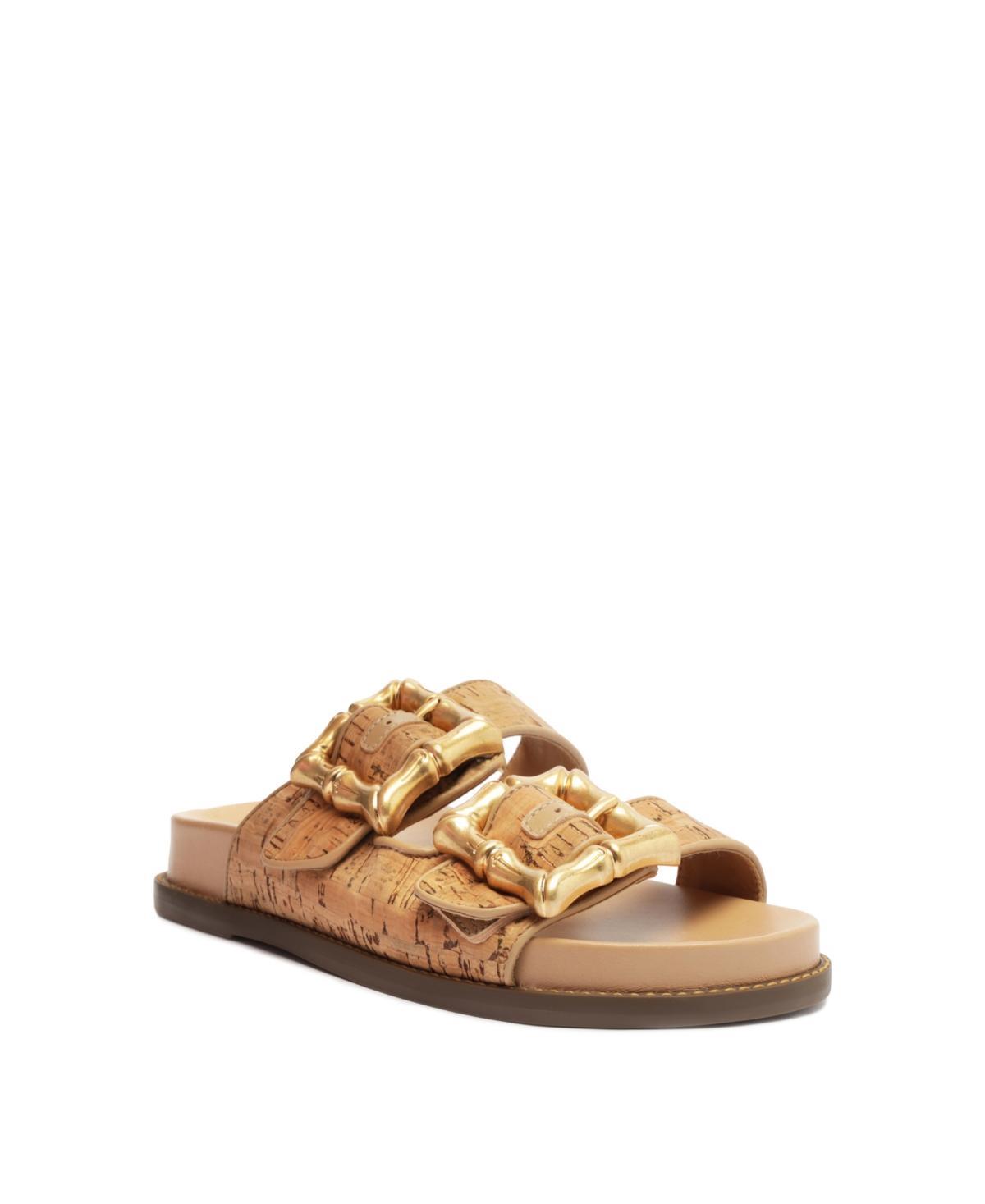 Enola Dual-Buckle Sporty Slide Sandals Product Image