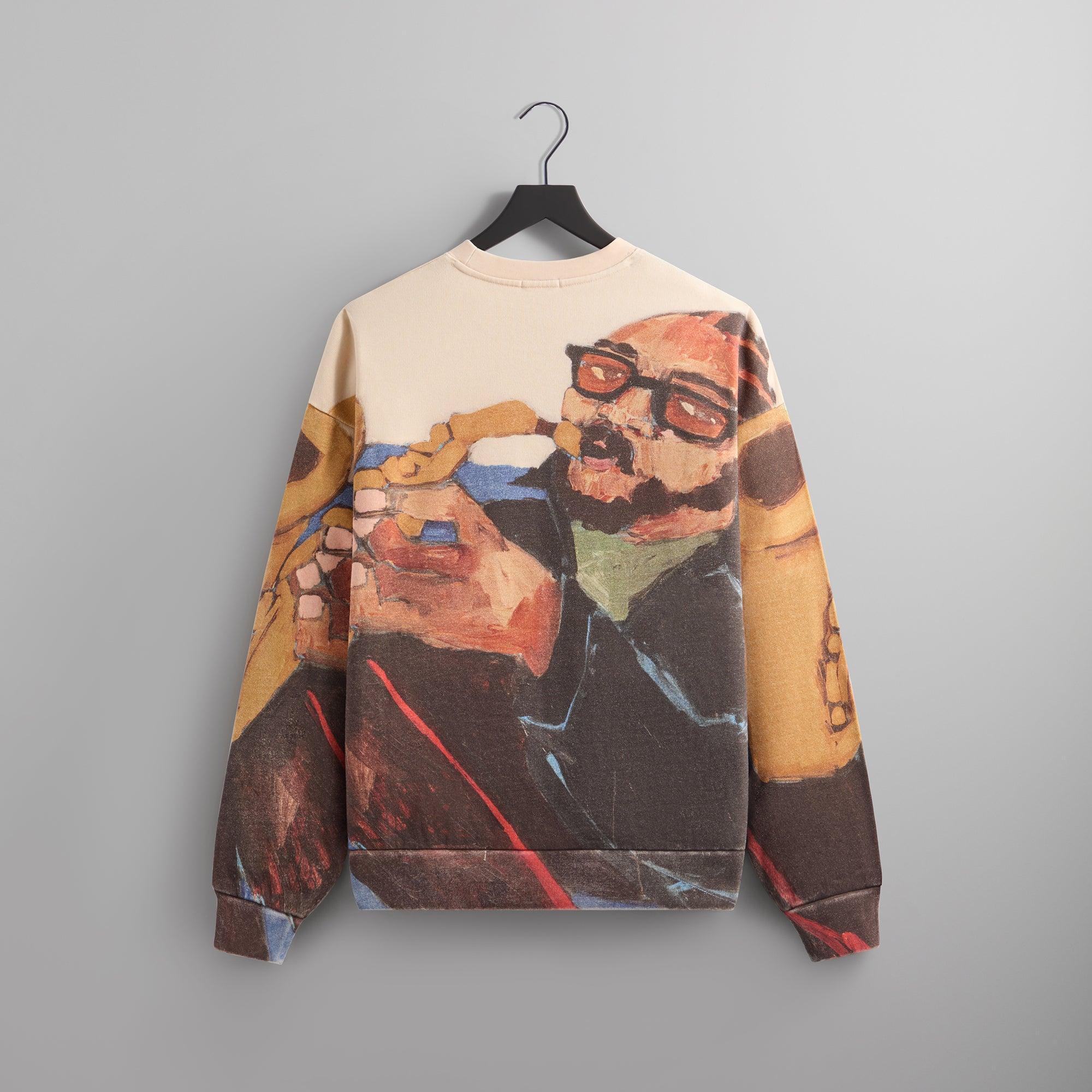 Kith for Alvin Armstrong Artist Nelson Crewneck - Sandrift Male Product Image