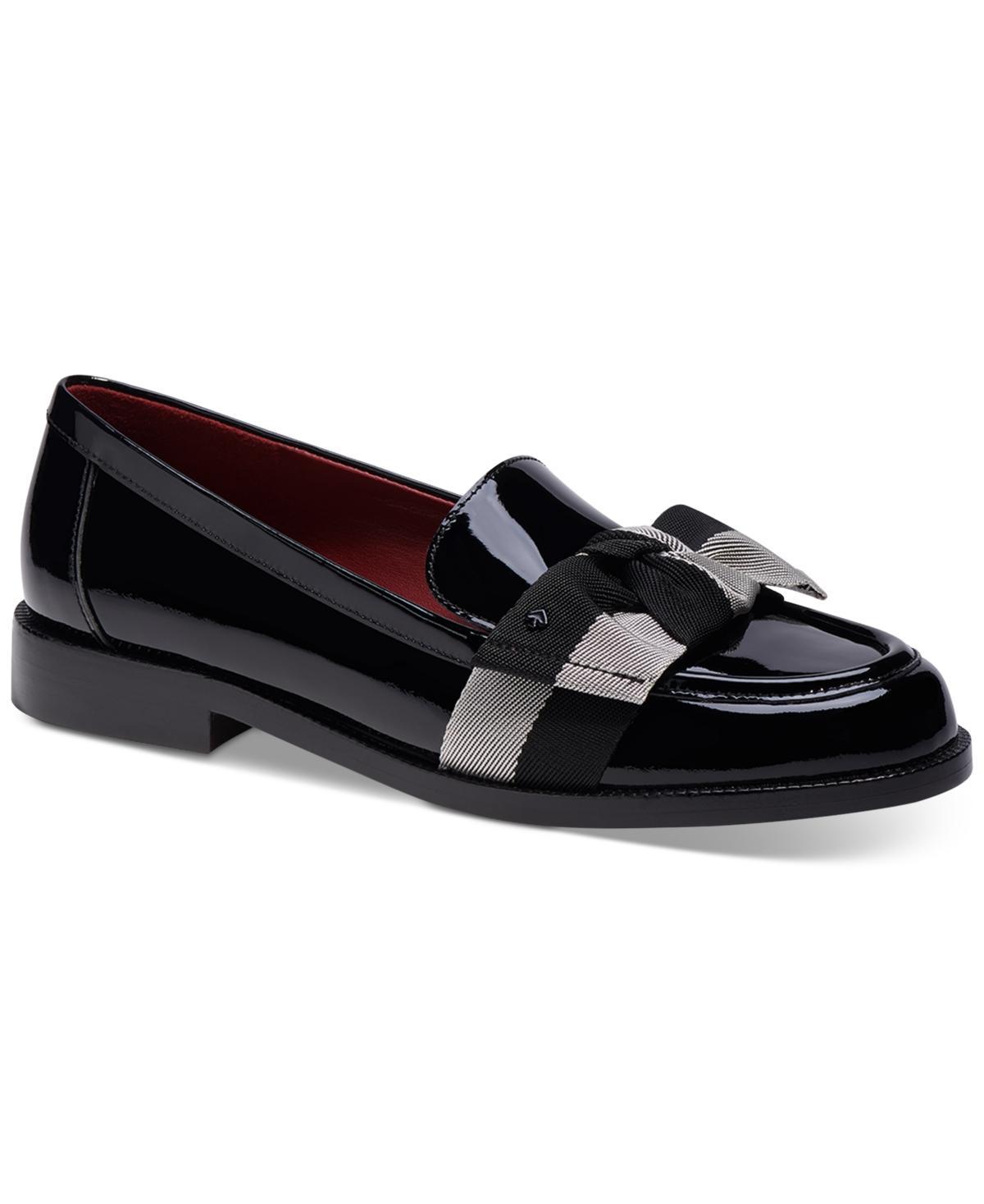 kate spade new york Leandra Bow Leather Loafers Product Image