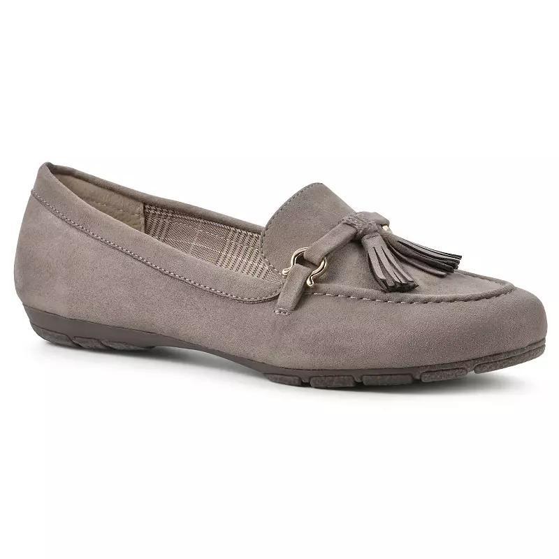 Cliffs By White Mountain Gush Women's Flats, Size: 9, Black Suedette Product Image