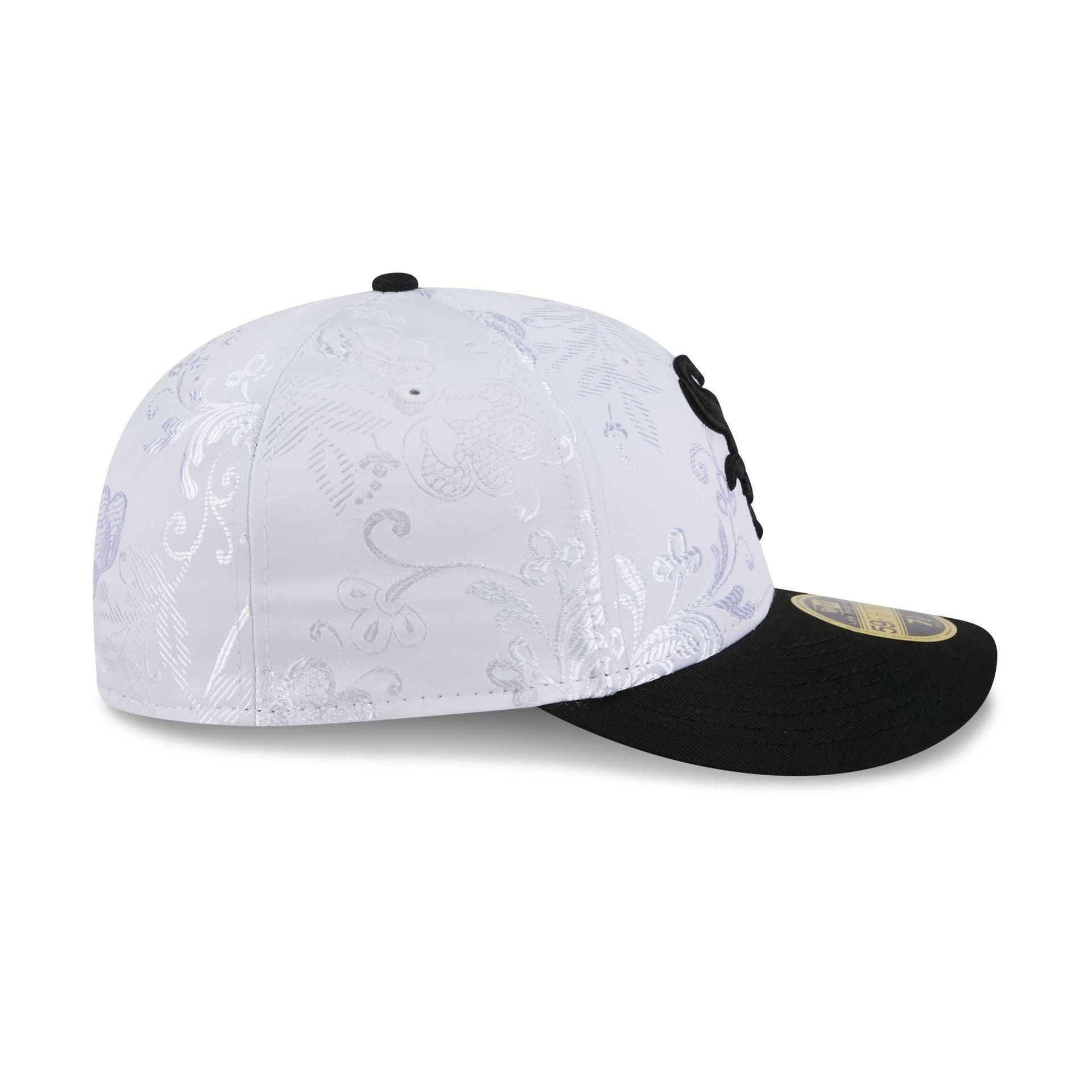 Chicago White Sox Floral Shine Low Profile 59FIFTY Fitted Hat Male Product Image